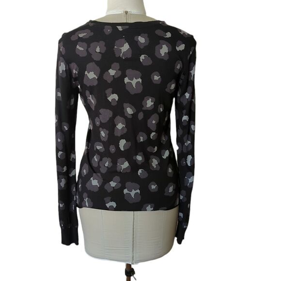 Zoe Karssen Long Sleeve Cheetah T-Shirt - Picture 4 of 6